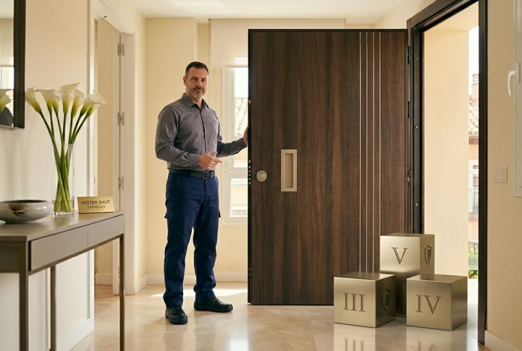 grados puertas acorazadas